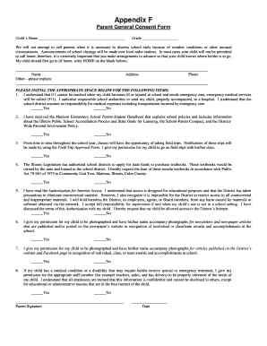 Parent General Consent Form