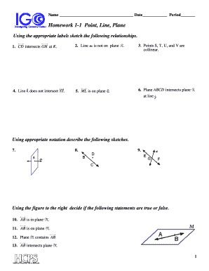 Geometry Homework 1-1