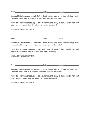 Math Homework Worksheet