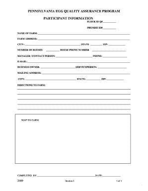Pennsylvania Egg Quality Assurance Program