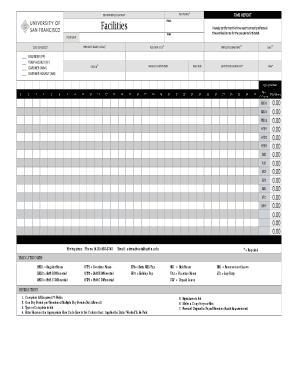 Employee Time Report Form