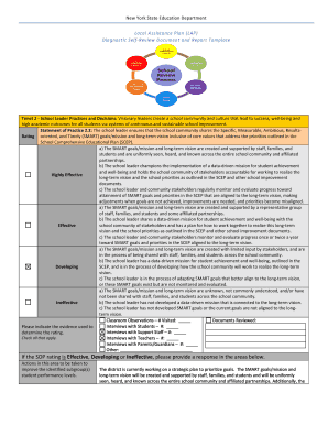 New York State Education Department Local Assistance Plan