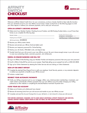 Relocation checklist pdf - SWITCH SWITCH KIT CHeCKlIST - baffinityfcuorgb