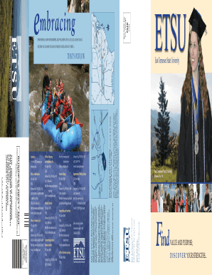 East Tennessee State University Admission Application