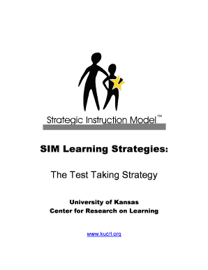 SIM Test Taking Strategy Guide