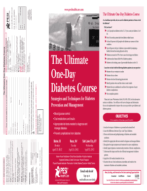 The Ultimate One-Day Diabetes Course