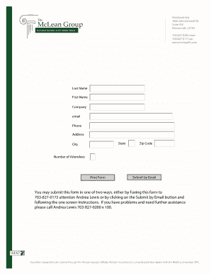Event Registration Form