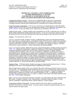 University of California Health Sciences Compensation Plan Reporting Form