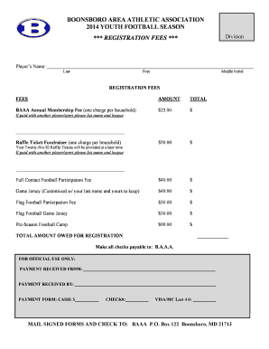 Portals5850docsb2014b Football Registration bFormbpdf