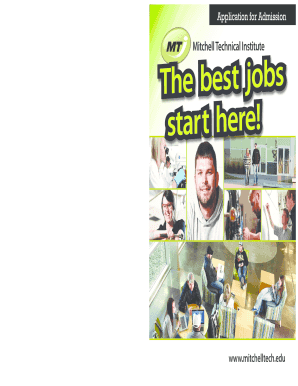 MTI College Application Form