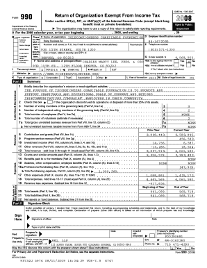 Form 990 Return of Organization Exempt From Income Tax