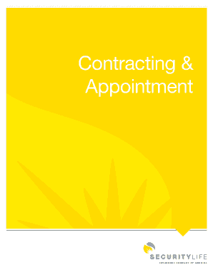 Producer Agreement and Appointment Form