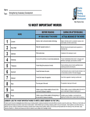 Reading Comprehension Worksheet