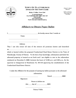 Whole number place value chart printable - Affidavit to Obtain Paper Ballot - btownofplattsburghcomb