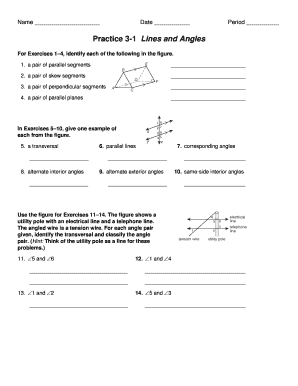 Geometry Practice Worksheet