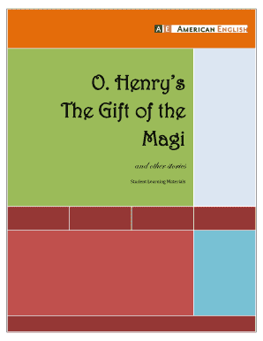 O. Henry's The Gift of the Magi Student Learning Materials