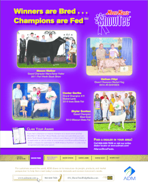 Awards Program for FFA and 4-H Exhibitors