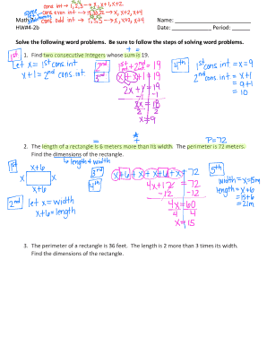 Math 7 Homework Assignment