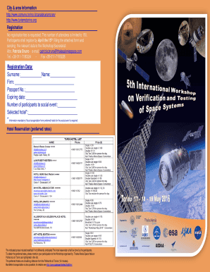 City area Information Registration