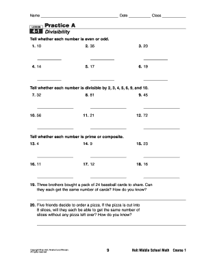 Math Practice Worksheet