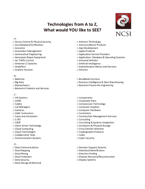 Technology Exhibition Invitation Form