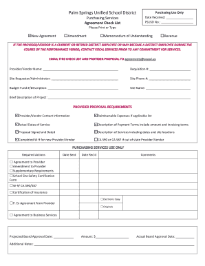 New Agreement Amendment Memorandum of Understanding Revenue