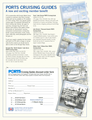 Ports Cruising Guide Order Form