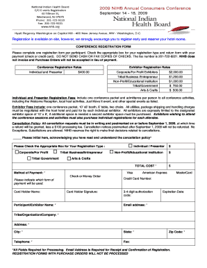 Conference Registration Form