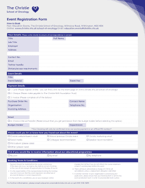 Event Registration Form