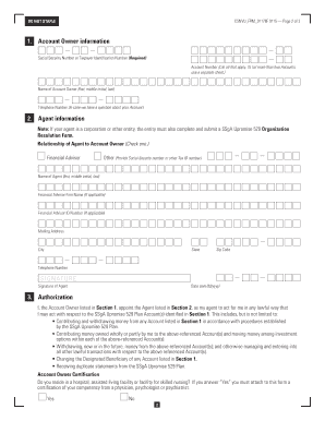 SSgA Upromise 529 Power of Attorney