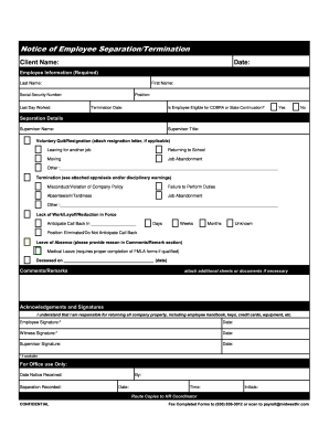 Termination letter format - Notice of Termination MidwestHR.xls