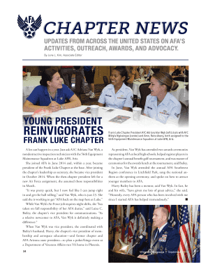 Air Force Association Annual Giving Form