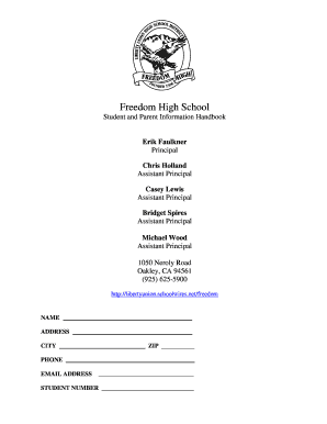 Student and Parent Information Handbook