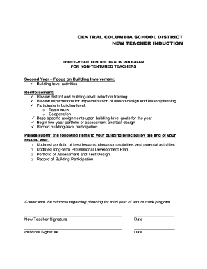 CENTRAL COLUMBIA SCHOOL DISTRICT NEW TEACHER INDUCTION - centralcolumbia k12 pa
