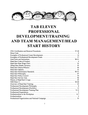 Head Start Code of Conduct Form
