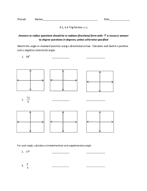 Answers to radian questions should be in radians - sites tenafly k12 nj