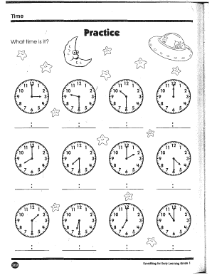 First Grade Math Skills Worksheet