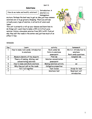 Rock Candy Lab Activity
