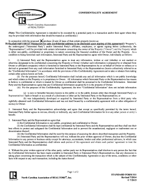 Confidentiality Agreement for Real Estate Transaction