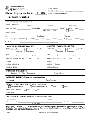 Student Registration Form