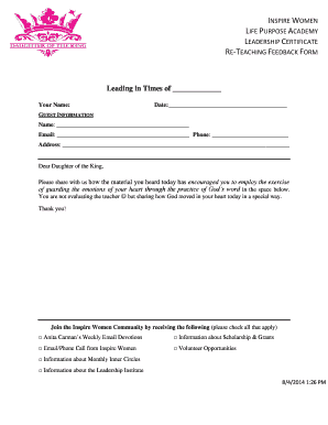 Form preview