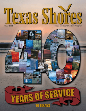 Texas Shores Magazine Subscription Form