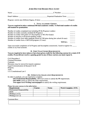 Fillable Online Self-Audit Form - 2015 Fax Email Print - pdfFiller