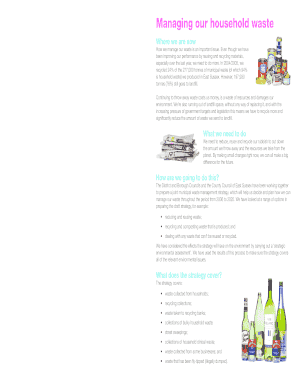East Sussex Waste Management Survey