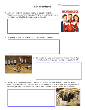 Mr Woodcock Movie Discussion Guide