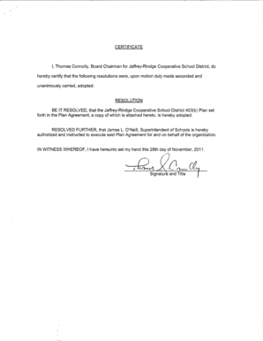 403(b) Plan Adoption Agreement