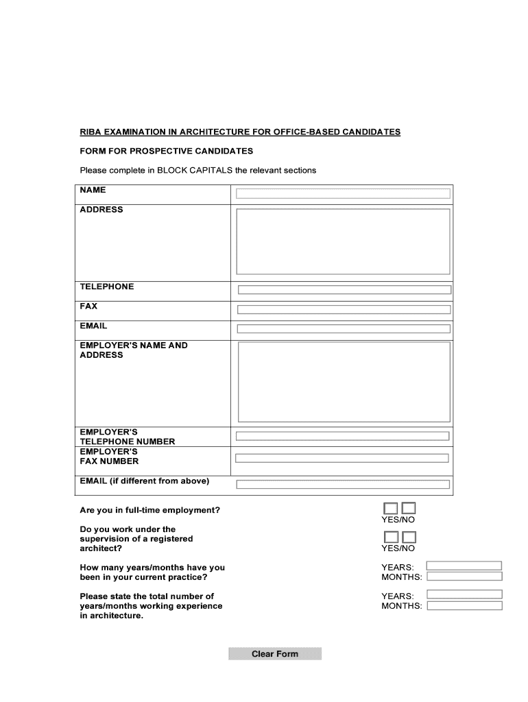 Form preview