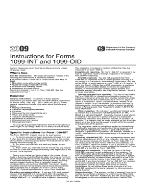 Instructions for Forms 1099-INT and 1099-OID