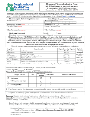 Pharmacy Prior Authorization Form