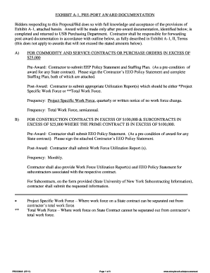 New York State EEO Policy and Workforce Utilization Forms